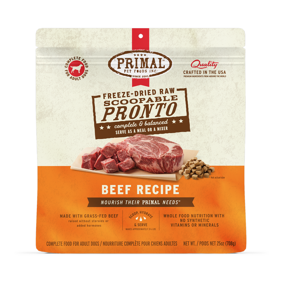 Primal pronto dog food reviews clearance