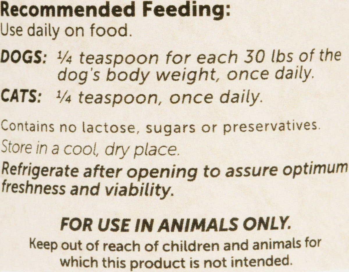 Animal Essentials Plant Enzyme with Probiotics Digestive Supplement fo