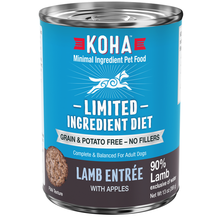 KOHA Grain Potato Free Limited Ingredient Diet Lamb Entree with Appl