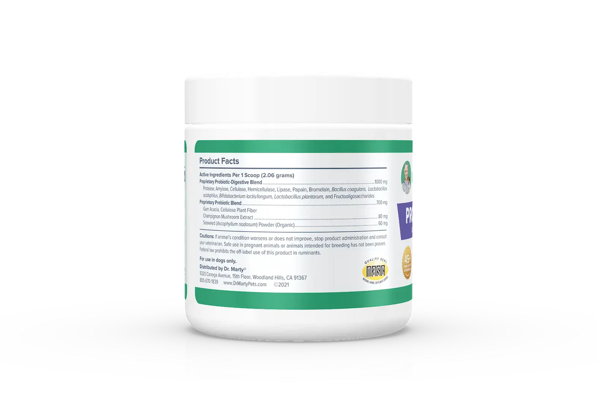 MARTY ProPower Plus Digestive Health Supplement for Dogs