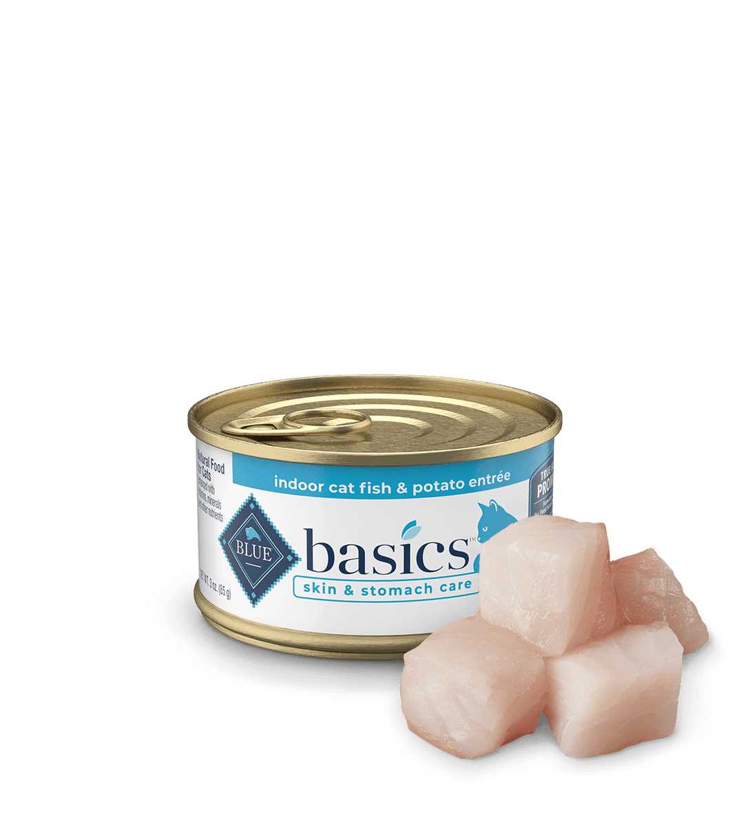 Stomach Care Blue Basics Limited Ingredient Cat Food Reviews Blue