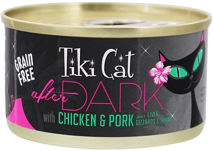 Tiki Cat After Dark Chicken Pork Canned Cat Food