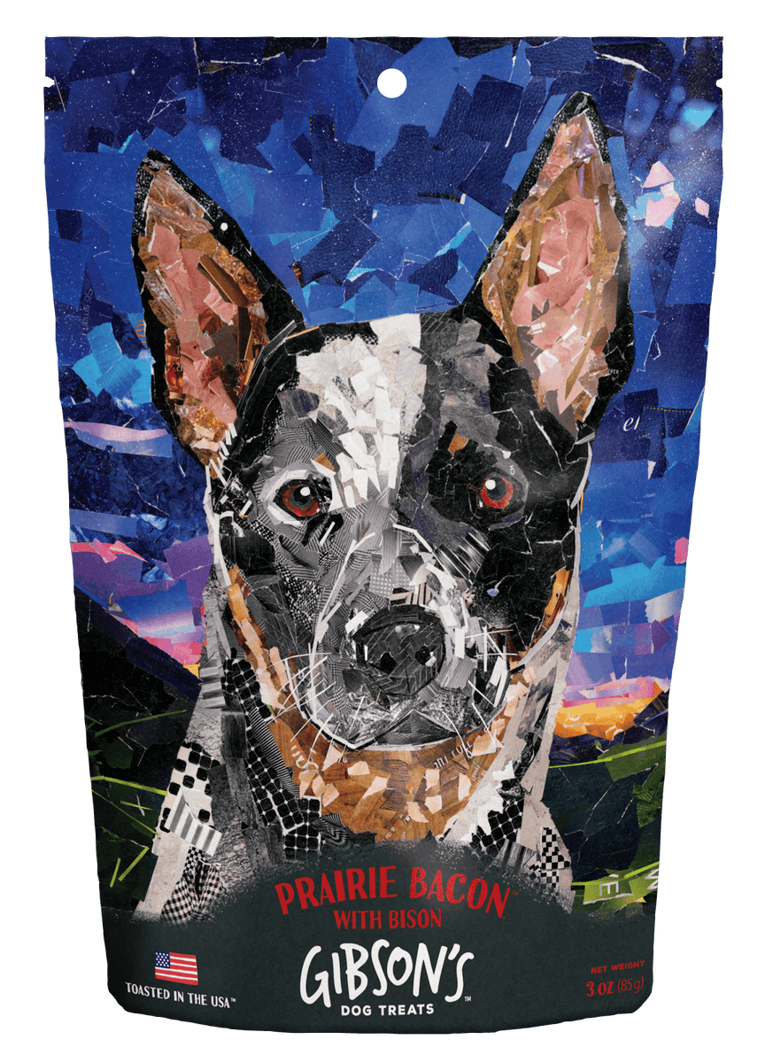 Gibson's Prairie Bacon With Bison Jerky Treats for Dogs