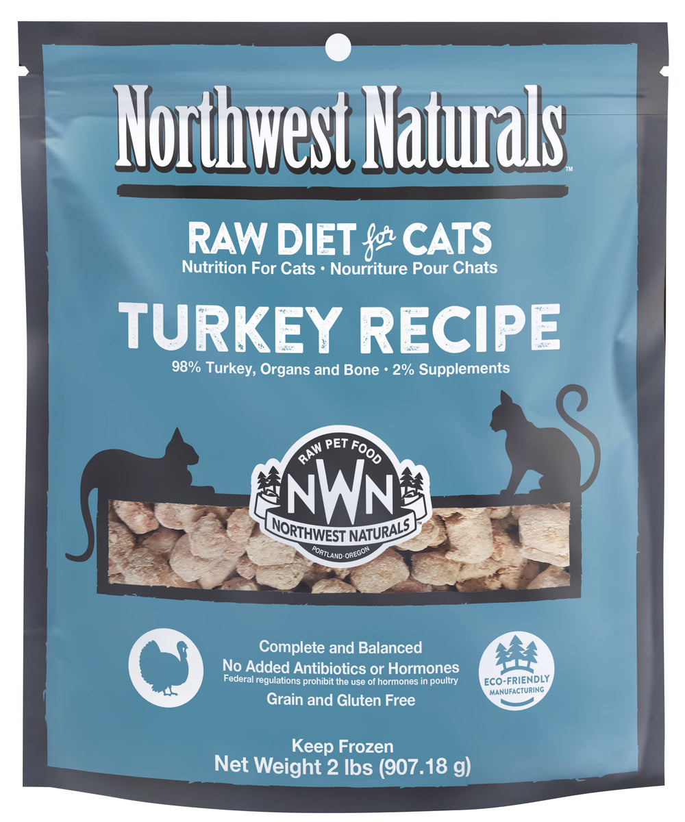 Northwest Naturals Frozen Turkey Nibbles Cat Food northwest-naturals-frozen-turkey-nibbles-cat-food