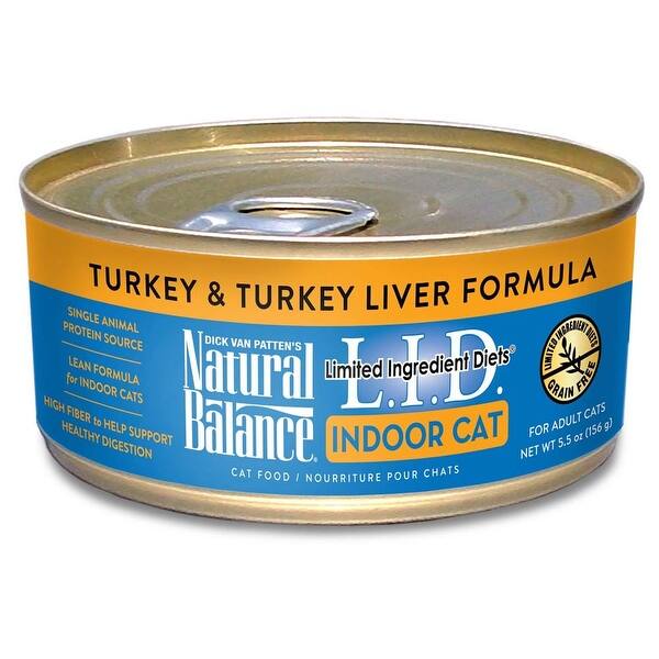 Natural Balance Limited Ingredient Diet Indoor Cat Turkey Turkey Liv