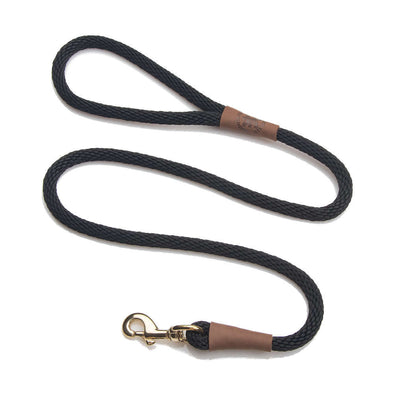 Mendota Snap Leash Large Dog Lead in Black