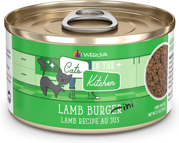 Weruva Cats in the Kitchen Lamb Burgini Lamb Au Jus Grain Free Canned Cat Food