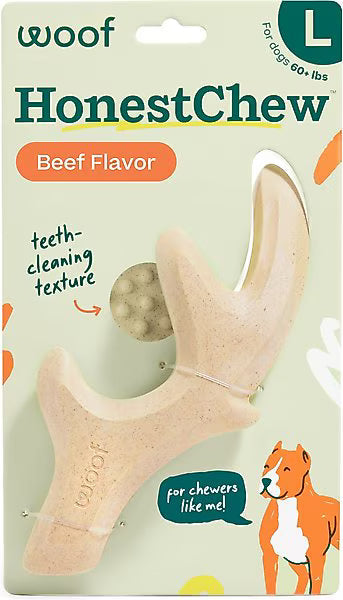 Woof HonestChew Antler Dog Chew Toy