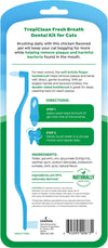 TropiClean Fresh Breath Odor & Tartar Control Cat Dental Kit