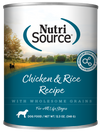 NutriSource Chicken & Rice Canned Dog Food