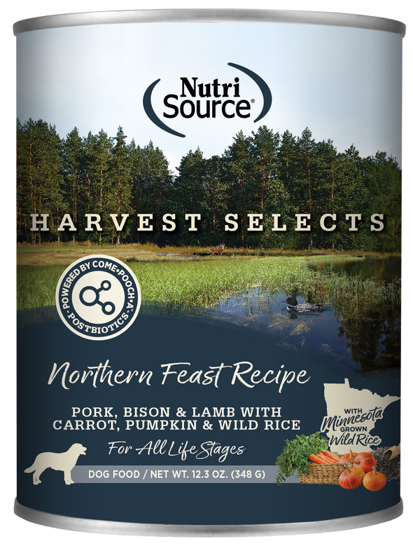 NutriSource Harvest Selects Northern Feast Canned Dog Food