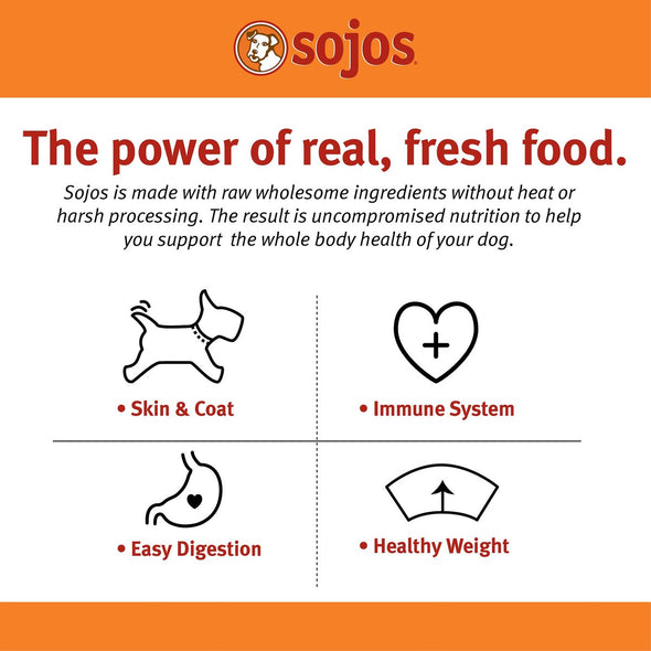 Sojos Complete Turkey Recipe Adult Grain-Free Freeze-Dried Raw Dog Food