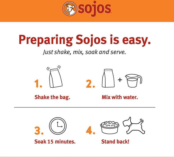 Sojos Complete Turkey Recipe Adult Grain-Free Freeze-Dried Raw Dog Food