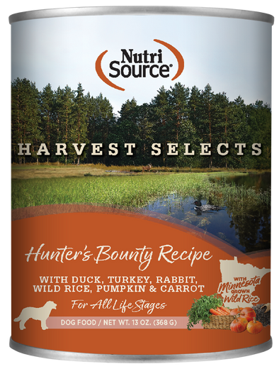 NutriSource Harvest Selects Hunter's Bounty Canned Dog Food