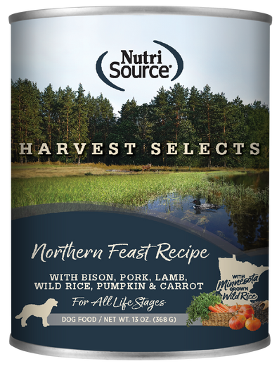 NutriSource Harvest Selects Northern Feast Canned Dog Food