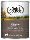 NutriSource Senior Chicken & Rice Canned Dog Food