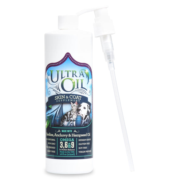 Ultra Oil Skin and Coat Hempseed for Dogs and Cats