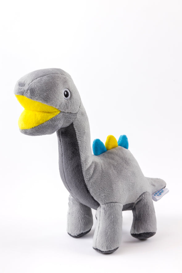Attachment Theory Plush Brontosaurus Toy for Dogs