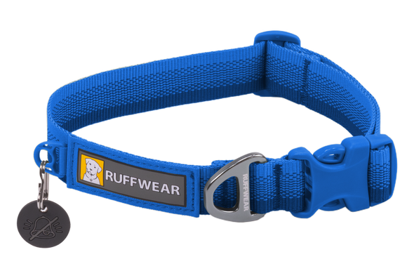 Ruffwear Front Range Dog Collar in Blue Pool