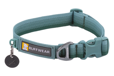 Ruffwear Front Range Dog Collar in River Rock Green