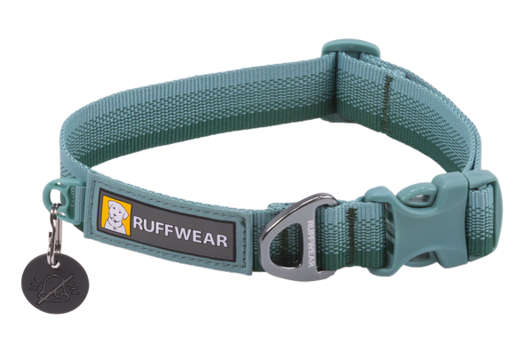 Ruffwear Front Range Dog Collar in River Rock Green