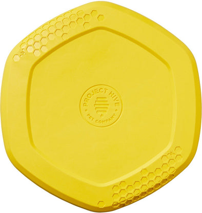 Project Hive Pet Company Yellow Disk & Lick Mat Dog Toy