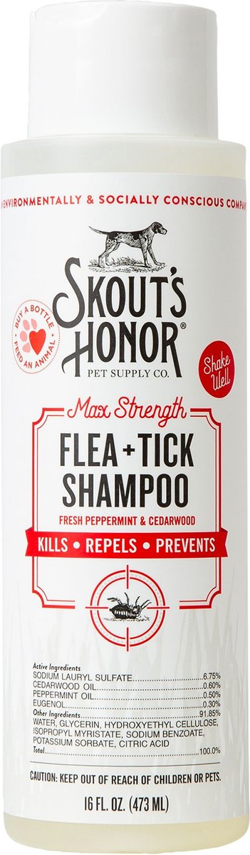 Skout's Honor Flea & Tick Shampoo for Dogs