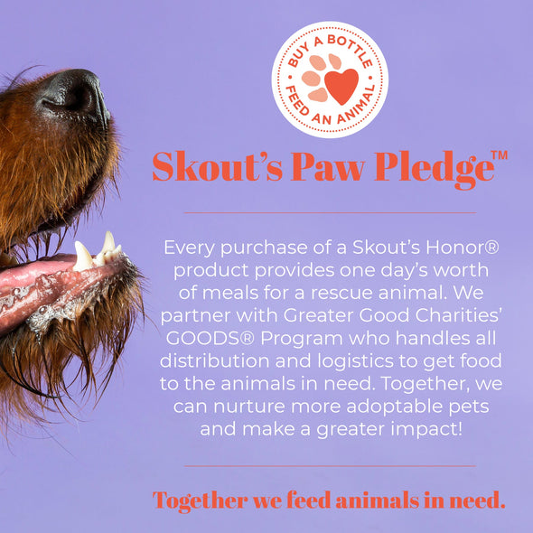 Skout's Honor Oral Care Peanut Butter and Bacon Flavored Water Additive for Dogs and Cats