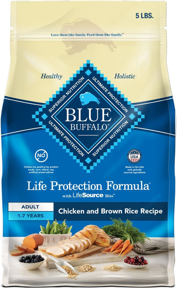 Blue Buffalo Life Protection Natural Chicken & Brown Rice Recipe Adult Dry Dog Food