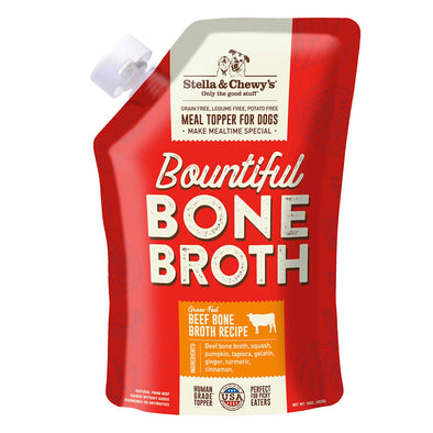 Stella & Chewy's Grass Fed Bountiful Beef Broth Food Topper for Dogs