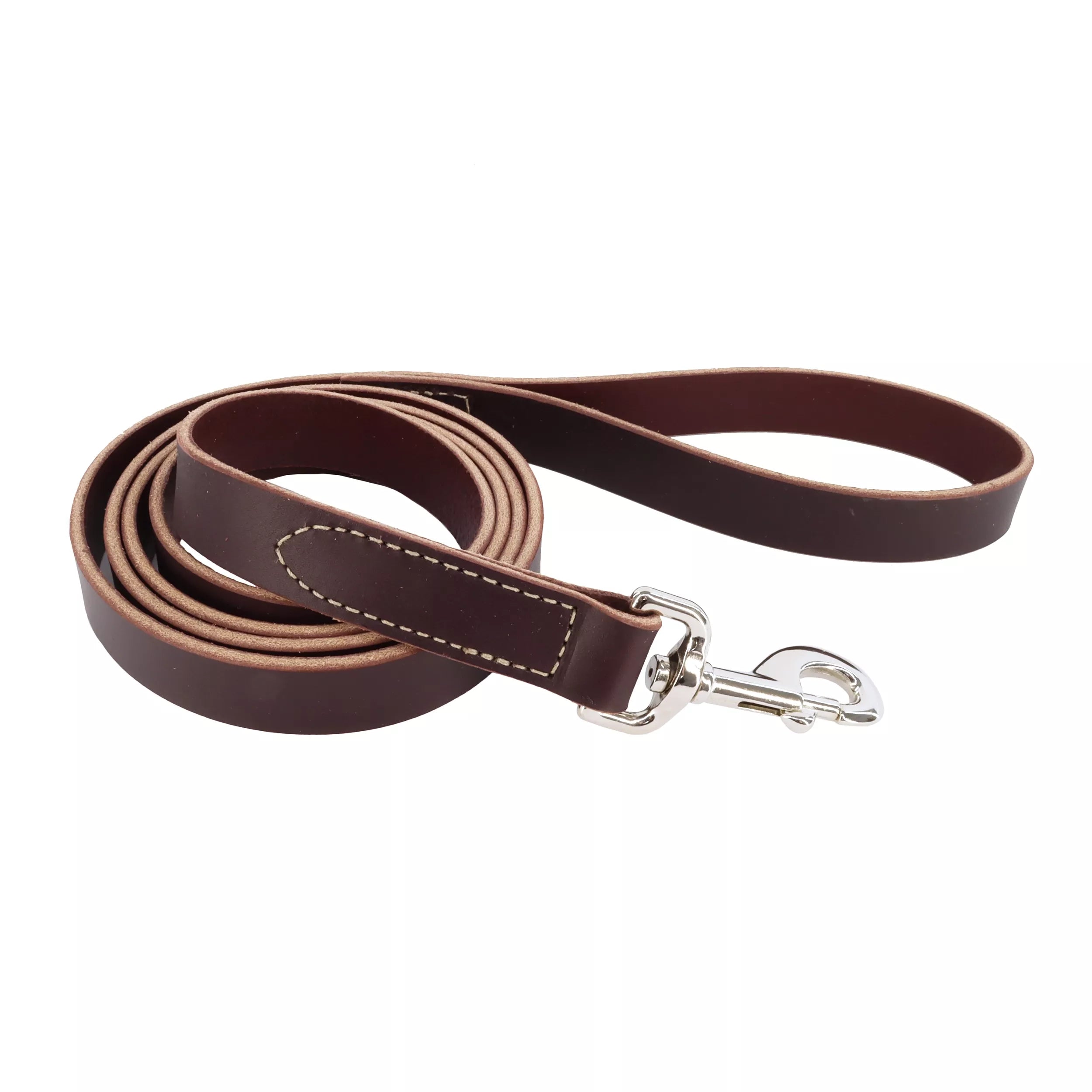 Logical shops leather leash