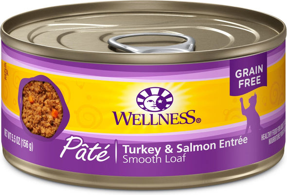 Wellness Complete Health Natural Grain Free Turkey and Salmon Pate Sin