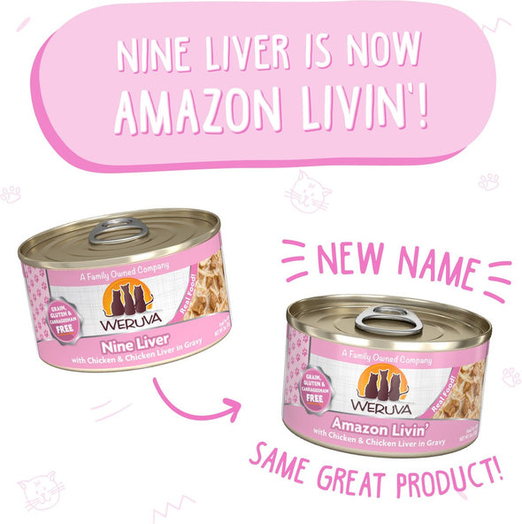 Weruva Amazon Livin' Canned Cat Food