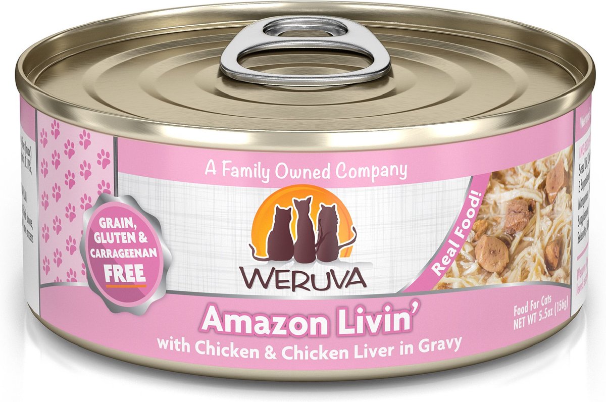 Weruva Amazon Livin Canned Cat Food