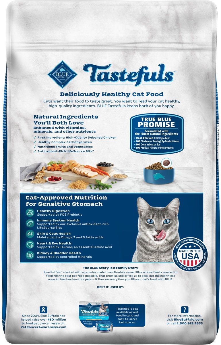 Dry Cat Food Blue Buffalo Digestive Health Blue Buffalo Basics