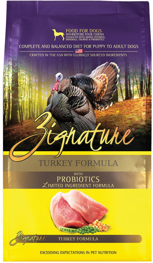 Zignature Limited Ingredient Diet Grain Free Turkey Formula Dry Dog Fo