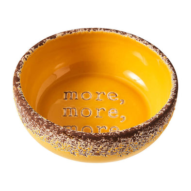 Ethical Pet More, More, More Dog Dish Mango