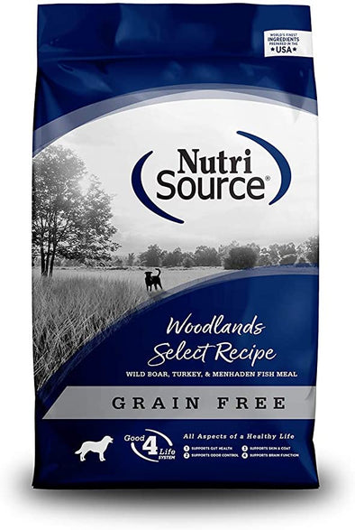 NutriSource Grain Free Woodlands Dry Dog Food