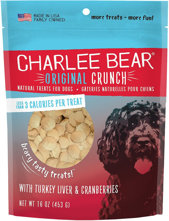 Charlee Bear Turkey Liver & Cranberry Treats