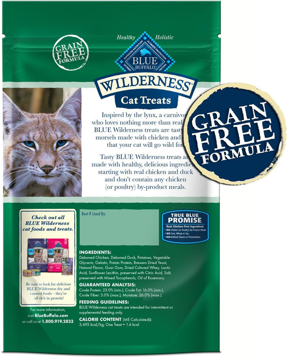 Blue Buffalo Wilderness Chicken Duck Cat Treats
