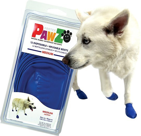 Pawz Waterproof Rubber Dog Boots