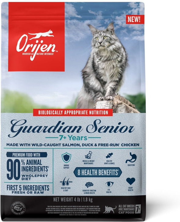ORIJEN Guardian Senior 7+ Grain Free Dry Cat Food