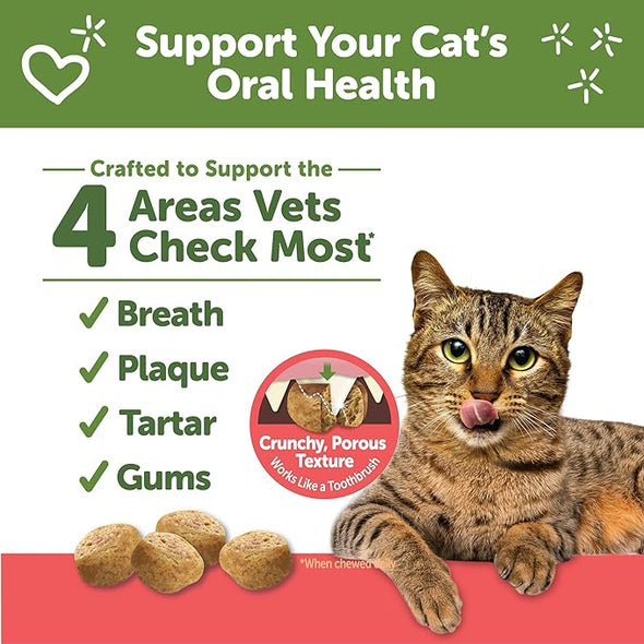 WHIMZEES Chicken and Salmon Cat Dental Treats