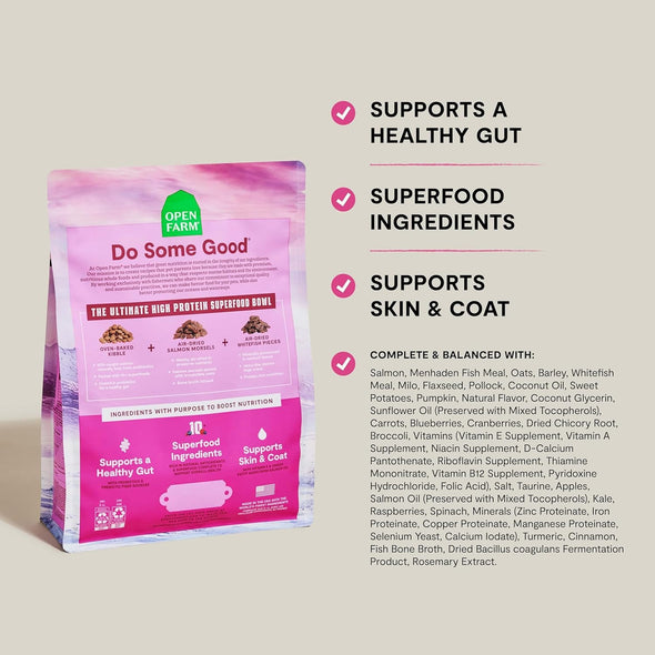 Open Farm Epic Blend Salmon & Superfood Dry Dog Food