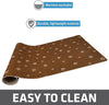 Drymate Brown Stripes with Tan Paws Feeding Placemat for Pets