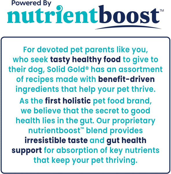 Solid Gold Nutrientboost Love at First Bark Chicken with Potatoes & Apples Recipe for Puppies