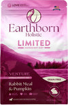 Earthborn Holistic Venture Grain Free Rabbit Meal and Pumpkin Dry Dog Food