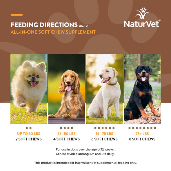 NaturVet All-In-One Soft Chew for Dogs