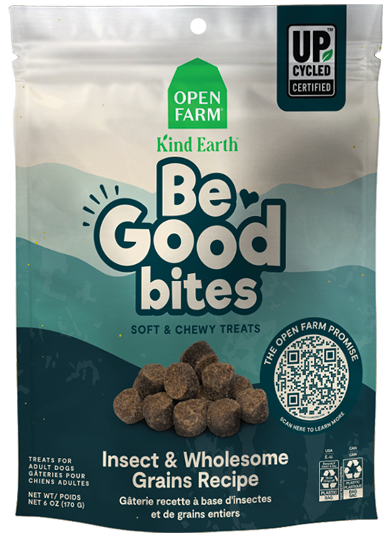Open Farm Be Good Bites Insect and Wholesome Grains Dog Treats