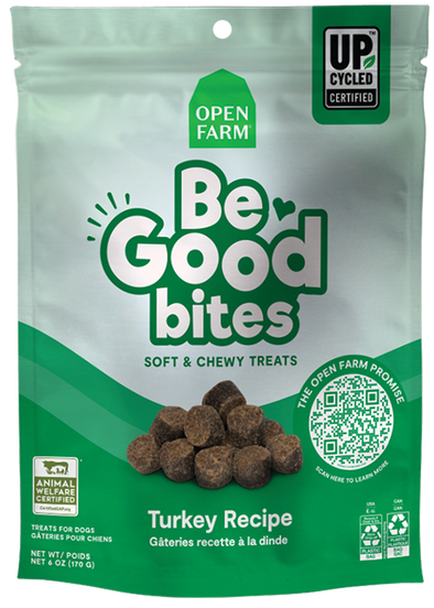Open Farm Be Good Bites Turkey Dog Treats